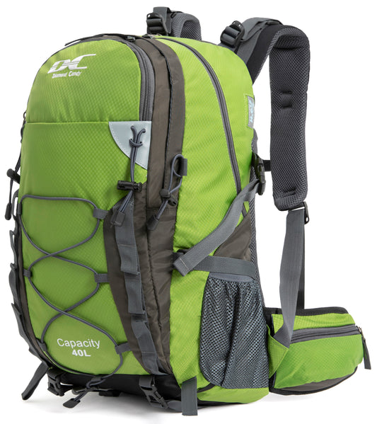 DCmount Wanderrucksack 40l Damen Herren Rucksack Wasserdicht Reiserucksack mit Regenschutz